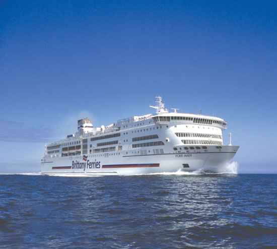 Brittany Ferries, otro de los cruceros que surca las aguas del mundo (clickear para agrandar la imagen).